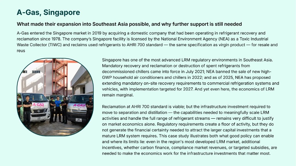 A-Gas Singapore case study visual
